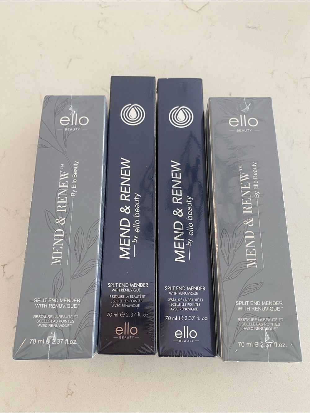 ello Beauty Mend & Renew Split End Mender - Navy/Gray